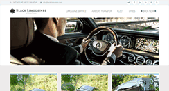 Desktop Screenshot of black-limousines.com